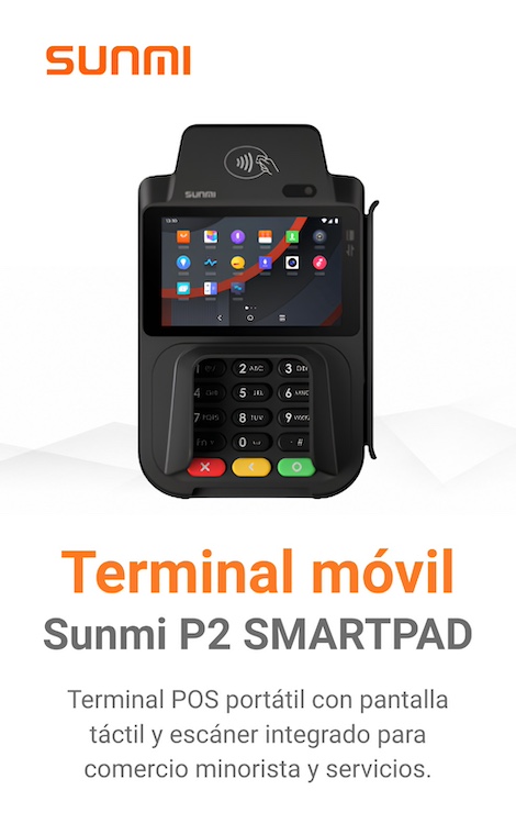 Sunmi-P2-SMARTPAD-Terminal-Movil